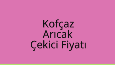 Kofçaz Çekici Fiyatı – Arıcak Oto Kurtarıcı Ücreti