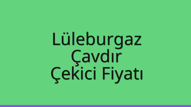 Lüleburgaz Çekici Fiyatı – Çavdır Oto Kurtarıcı Ücreti