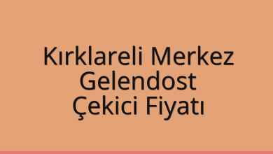 Kırklareli Merkez Çekici Fiyatı – Gelendost Oto Kurtarıcı Ücreti