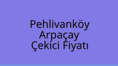 Pehlivanköy Çekici Fiyatı – Arpaçay Oto Kurtarıcı Ücreti