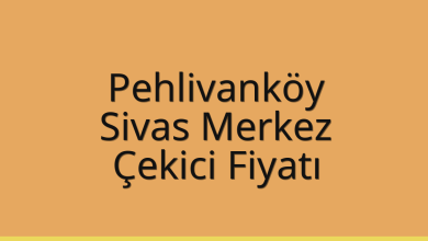 Pehlivanköy Çekici Fiyatı – Sivas Merkez Oto Kurtarıcı Ücreti