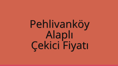 Pehlivanköy Çekici Fiyatı – Alaplı Oto Kurtarıcı Ücreti