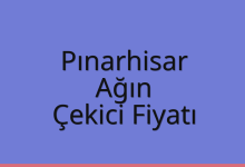 Pınarhisar Çekici Fiyatı – Ağın Oto Kurtarıcı Ücreti