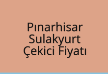 Pınarhisar Çekici Fiyatı – Sulakyurt Oto Kurtarıcı Ücreti