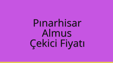 Pınarhisar Çekici Fiyatı – Almus Oto Kurtarıcı Ücreti