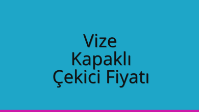 Vize Çekici Fiyatı – Kapaklı Oto Kurtarıcı Ücreti
