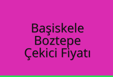 Başiskele Çekici Fiyatı – Boztepe Oto Kurtarıcı Ücreti