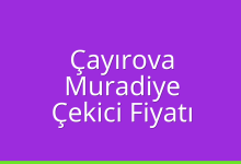 Çayırova Çekici Fiyatı – Muradiye Oto Kurtarıcı Ücreti