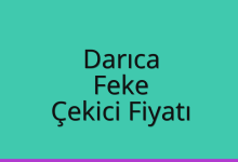 Darıca Çekici Fiyatı – Feke Oto Kurtarıcı Ücreti