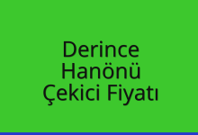 Derince Çekici Fiyatı – Hanönü Oto Kurtarıcı Ücreti