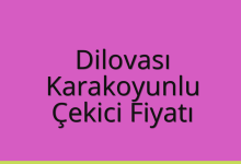 Dilovası Çekici Fiyatı – Karakoyunlu Oto Kurtarıcı Ücreti