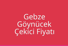Gebze Çekici Fiyatı – Göynücek Oto Kurtarıcı Ücreti