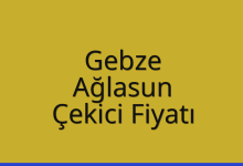 Gebze Çekici Fiyatı – Ağlasun Oto Kurtarıcı Ücreti