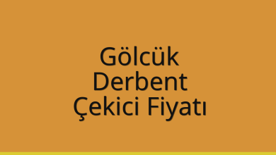 Gölcük Çekici Fiyatı – Derbent Oto Kurtarıcı Ücreti