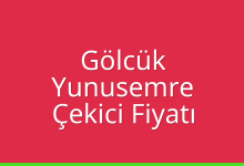 Gölcük Çekici Fiyatı – Yunusemre Oto Kurtarıcı Ücreti