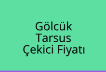 Gölcük Çekici Fiyatı – Tarsus Oto Kurtarıcı Ücreti