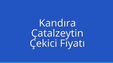 Kandıra Çekici Fiyatı – Çatalzeytin Oto Kurtarıcı Ücreti