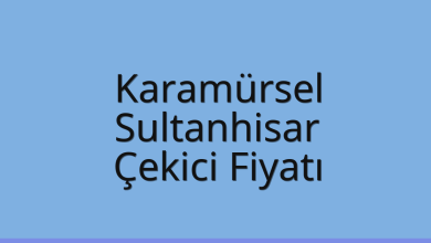 Karamürsel Çekici Fiyatı – Sultanhisar Oto Kurtarıcı Ücreti