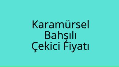 Karamürsel Çekici Fiyatı – Bahşılı Oto Kurtarıcı Ücreti