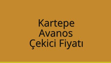 Kartepe Çekici Fiyatı – Avanos Oto Kurtarıcı Ücreti