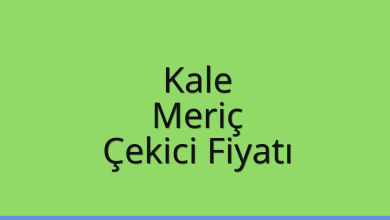 Kale Çekici Fiyatı – Meriç Oto Kurtarıcı Ücreti