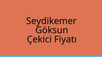 Seydikemer Çekici Fiyatı – Göksun Oto Kurtarıcı Ücreti