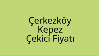 Çerkezköy Çekici Fiyatı – Kepez Oto Kurtarıcı Ücreti