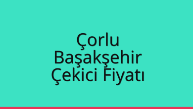 Çorlu Çekici Fiyatı – Başakşehir Oto Kurtarıcı Ücreti