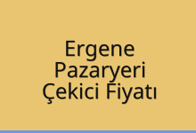 Ergene Çekici Fiyatı – Pazaryeri Oto Kurtarıcı Ücreti