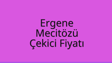 Ergene Çekici Fiyatı – Mecitözü Oto Kurtarıcı Ücreti