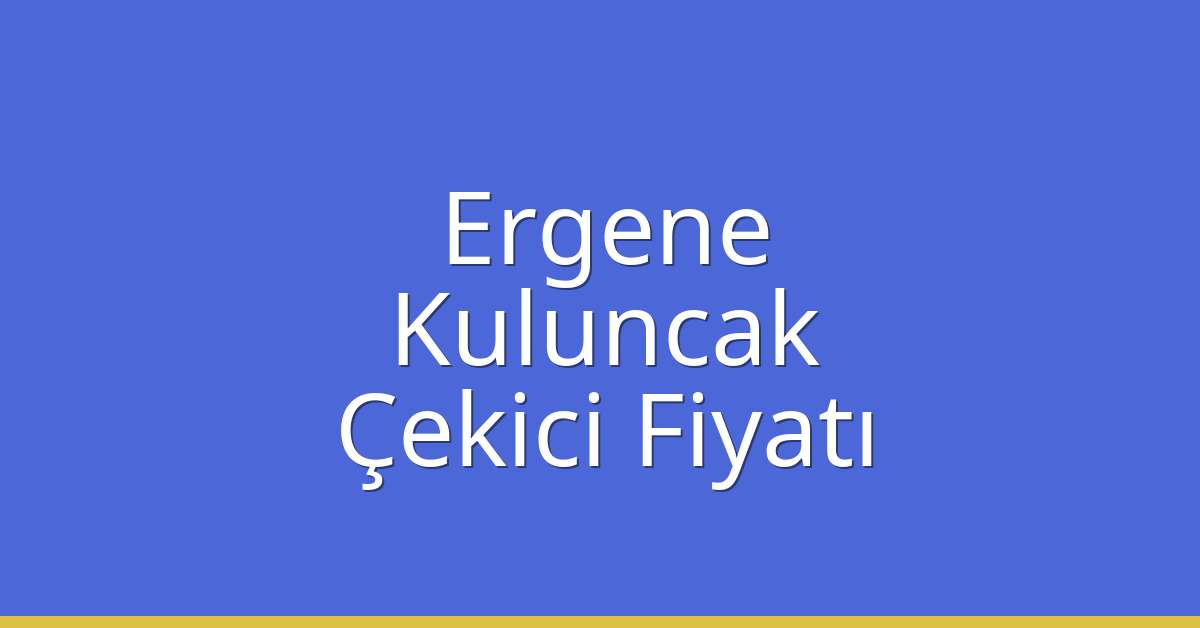 Ergene Çekici Fiyatı - Kuluncak Oto Kurtarıcı Ücreti Ergene Çekici Fiyatı – Kuluncak Oto Kurtarıcı Ücreti