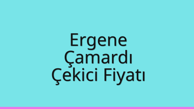 Ergene Çekici Fiyatı – Çamardı Oto Kurtarıcı Ücreti