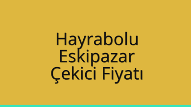 Hayrabolu Çekici Fiyatı – Eskipazar Oto Kurtarıcı Ücreti