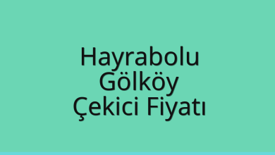 Hayrabolu Çekici Fiyatı – Gölköy Oto Kurtarıcı Ücreti