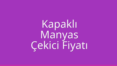 Kapaklı Çekici Fiyatı – Manyas Oto Kurtarıcı Ücreti