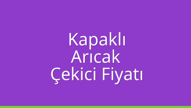 Kapaklı Çekici Fiyatı – Arıcak Oto Kurtarıcı Ücreti