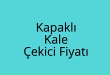 Kapaklı Çekici Fiyatı – Kale Oto Kurtarıcı Ücreti