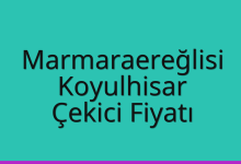 Marmaraereğlisi Çekici Fiyatı – Koyulhisar Oto Kurtarıcı Ücreti