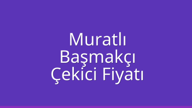 Muratlı Çekici Fiyatı – Başmakçı Oto Kurtarıcı Ücreti