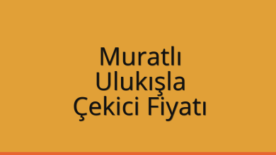 Muratlı Çekici Fiyatı – Ulukışla Oto Kurtarıcı Ücreti