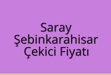 Saray Çekici Fiyatı – Şebinkarahisar Oto Kurtarıcı Ücreti