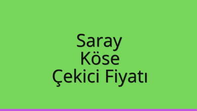 Saray Çekici Fiyatı – Köse Oto Kurtarıcı Ücreti