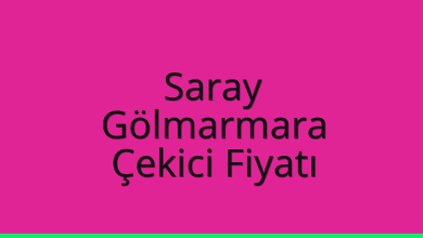 Saray Çekici Fiyatı – Gölmarmara Oto Kurtarıcı Ücreti