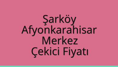 Şarköy Çekici Fiyatı – Afyonkarahisar Merkez Oto Kurtarıcı Ücreti