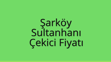 Şarköy Çekici Fiyatı – Sultanhanı Oto Kurtarıcı Ücreti
