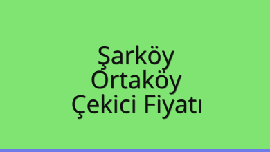 Şarköy Çekici Fiyatı – Ortaköy Oto Kurtarıcı Ücreti