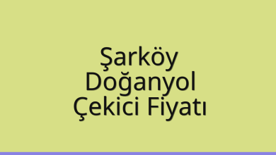 Şarköy Çekici Fiyatı – Doğanyol Oto Kurtarıcı Ücreti