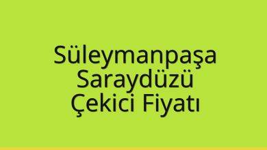 Süleymanpaşa Çekici Fiyatı – Saraydüzü Oto Kurtarıcı Ücreti