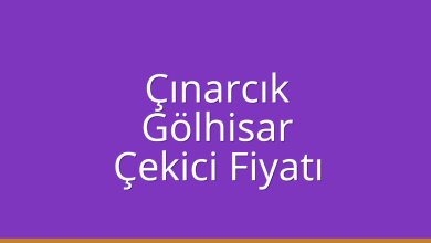 Çınarcık Çekici Fiyatı – Gölhisar Oto Kurtarıcı Ücreti