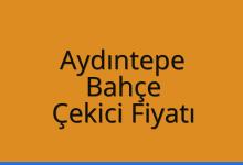 Aydıntepe Çekici Fiyatı – Bahçe Oto Kurtarıcı Ücreti